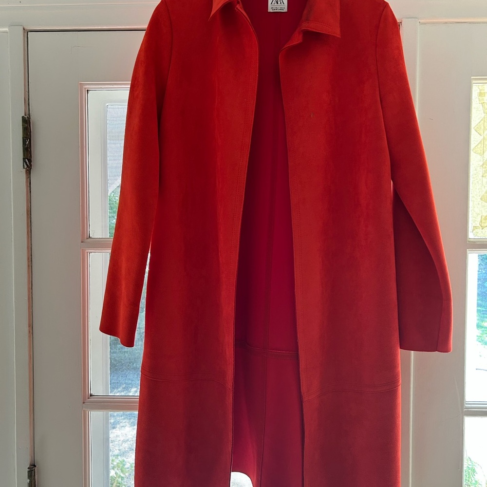 Zara Women's Red Coat